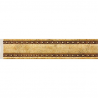 Бордюр Cosca W40-G327 Полистирол Античное золото 2400*40*9 мм