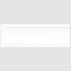 Плинтус потолочный Cosca T60(2)-W27 Полистирол Белый 2400*60*20 мм